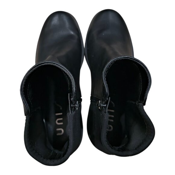 Unisa Women's shoes size 7.5 Stretch ankle boots Black - Picture 1 of 5